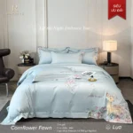 Dayrevo Cornflower Fawn Dòng Hoa Cúc Lam Và Nai Non